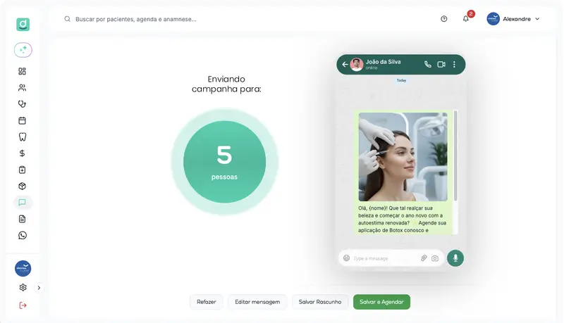 Dent.IA — Marketing e WhatsApp